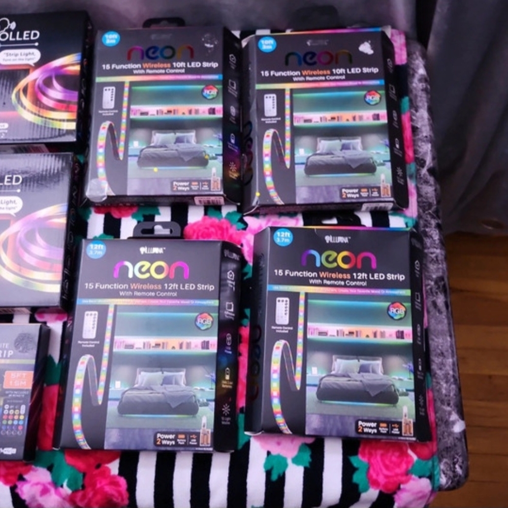 Vibrant LED Light Strip with Remote Control - Picture 2 of 10